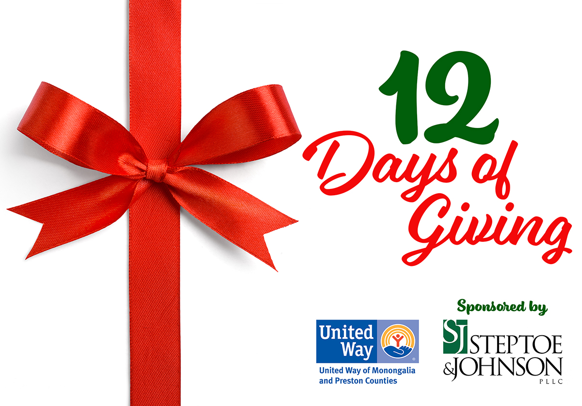 25 Days of Giving sponsored by Steptoe and Johnson LLC