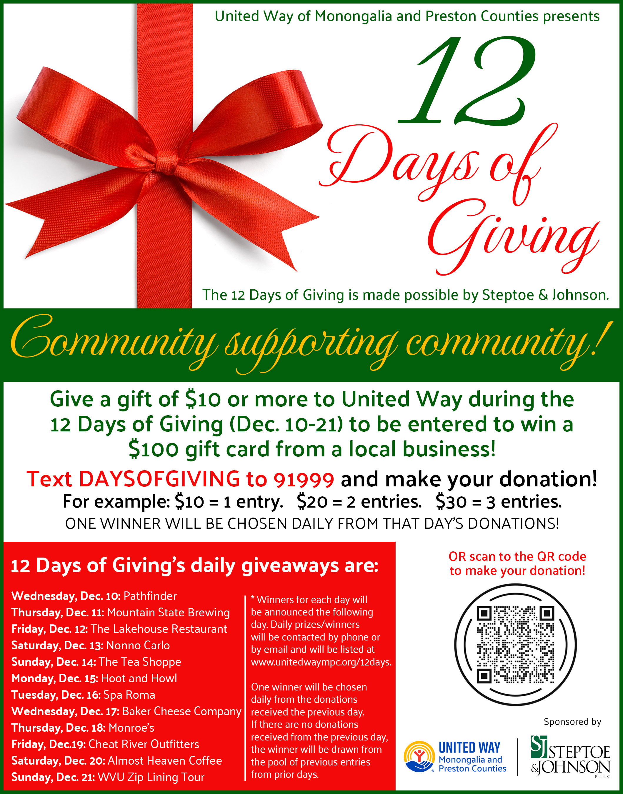 12 Days of Giving